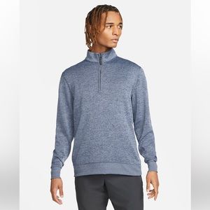 Nike Men’s Dri-Fit Player Half-Zip Golf Pullover Obsidian/Ashen Slate Size XL